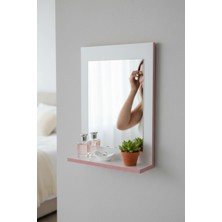 Moemi Dekor Duvar Aynası Lavabo Aynası Dekor Ayna Salon Aynası Koridor Aynası 60X45CM