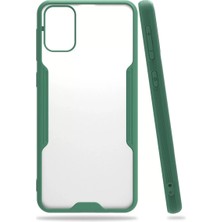 Sepetopia Samsung Galaxy M31 Kılıf Platin Silikon - Yeşil