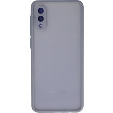 Magicool Samsung Galaxy A02 Kılıf Montreal Silikon Kapak - Gri