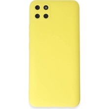Sepetopia Realme C11 Kılıf Nano Içi Kadife Silikon - Sarı