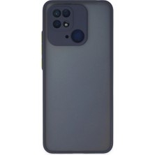 Magicool Xiaomi Redmi 10C Kılıf Montreal Silikon Kapak - Lacivert