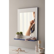 Moemi Dekor Duvar Aynası Lavabo Aynası Dekor Ayna Salon Aynası Koridor Aynası 60X45CM