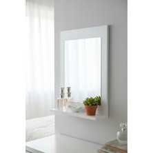 Moemi Dekor Duvar Aynası Lavabo Aynası Dekor Ayna Salon Aynası Koridor Aynası 60X45CM