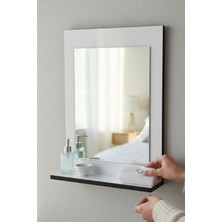 Moemi Dekor Duvar Aynası Lavabo Aynası Dekor Ayna Salon Aynası Koridor Aynası 60X45CM