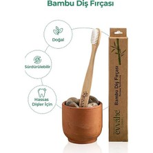 Evvahe Doğal Bambu Diş Fırçası