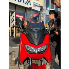 Yamaha Nmax 125-155 (2021-26) Spoiler Yedek Ön Cam Şeffaf Tur Camı 55 cm