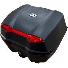 Kıyak Moto 52 Litre Universal Sırt Dayamalı Motosiklet Çantası Siyah