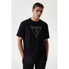Velmora Guess Üçgen Logolu Tişört
