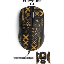 Glazef Furycube G1 10000 Dpı Kablolu/bt/2.4 G Tri Mode Gaming Oyuncu Mouse