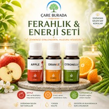 Çare Burada Arjens Apple & Orange & Citronella Esans 10 ml | Ferahlık & Enerji Seti