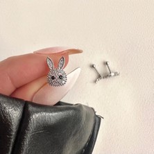 OkkoStore Cerrahi Çelik Tavşan Tragus Piercing