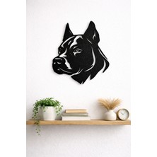 Yapı3D Doberman Köpek Duvar Dekoru – Modern ve Şık Duvar Süsü