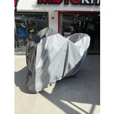 Kıyak Moto Universal Motosiklet Brandası Gri