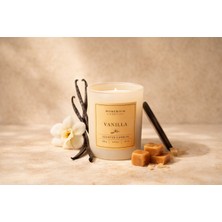 Homerium Vanilla Soy Wax Candle 160 gr Bej