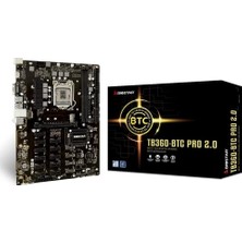 Biostar TB360-BTC Pro Ddr4 8.9 Gen M.2 H110 Atx Anakart
