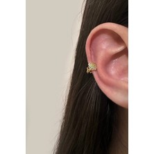 OkkoStore Çelik Deniz Kabuğu Halka Piercing