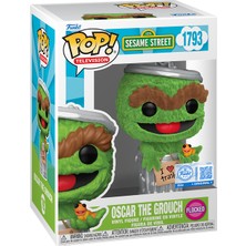 Funko Pop! Sesame Street - Oscar The Grouch (Flocked #1793 (Ön Sipariş)
