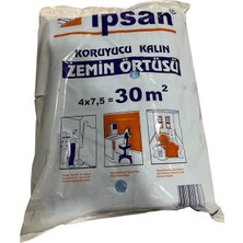 Veka Koruyucu Kalın Mavi Zemin Örtüsü 30 M² (4x7,5 M) – Boya Örtüsü, Tadilat ve Taşınma Koruma Örtüsü