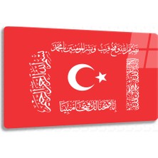 Sevgili Cam Osmanlı Fetih Sancağı 101 – Cam Tablo
