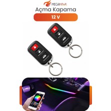 MEGAHAWK 12V Uzaktan Kumandalı Açma Kapama Modülü Universal Araç Kontrol Sistemi Seti T-264