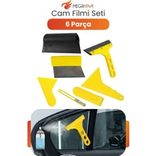 MEGAHAWK Cam Filmi Uygulama Seti 6 Parça Spatula Çekçek Falçata Aparat Profesyonel Set