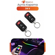 MEGAHAWK 24V Uzaktan Kumandalı Açma Kapama Modülü Araç Kumanda Sistemi Universal Set T-264