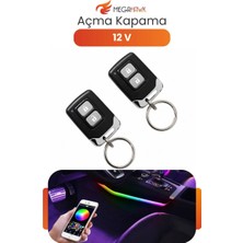 MEGAHAWK 12V Uzaktan Kumandalı Açma Kapama Modülü Universal Araç Kontrol Sistemi Seti T-240