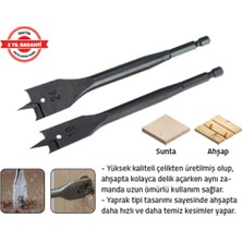Tomax Yaprak Matkap Ucu (170) Kısa 24 mm