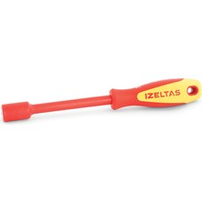 İzeltaş 1000V Izole Lokma Uçlu Tornavida 13 mm (10 Adet)