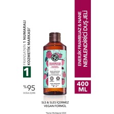 Yves Rocher Duş Jeli - Nemlendirici Enerjik Frambuaz Nane - Sls,sles İÇERMEZ,VEGAN-400ML