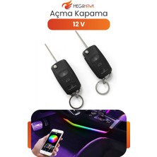 MEGAHAWK 12V Uzaktan Kumandalı Açma Kapama Modülü Universal Araç Kontrol Sistemi Seti T-118