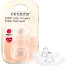 Bebedor 664 Süper Ince Ikili Silikon Göğüs Koruyucu
