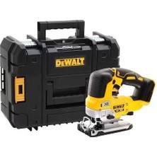 Dewalt DCS334NT 18V Li-Ion Kömürsüz Dekupaj Testere (Aküsüz) – Profesyonel Ahşap ve Metal Kesim