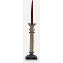 Onemay Kristal Detaylı Uzun Şamdan 36CM