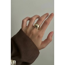 OkkoStore Dalgalı Ayarlanabilir Yüzük