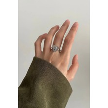 OkkoStore Kalp Ayarlanabilir Yüzük
