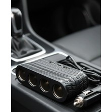 MiraLive Araç Çakmak Çoklayıcı USB ve Type C Destekli Güçlü ve Güvenli Kullanım