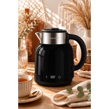 Premier Prk 2516E Paslanmaz Çelik Hazneli Dijital Göstergeli Su Isıtıcısı Cool Touch Kettle