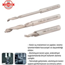 Tomax Alüminyum Freze 6X8X25X35X80MM