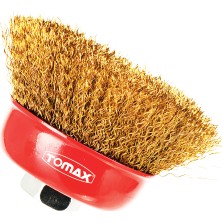 Tomax Çanak Fırça Burgulu 80 mm