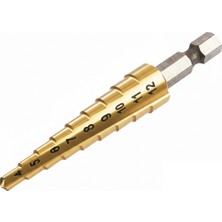 Tomax Kademeli Matkap Ucu 4 - 12 mm Altıgen Saplı