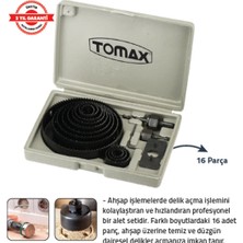 Tomax Ahşap Panç Seti 16 Parça Kutulu 64-127 mm