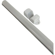 Hazar Led Alüminyum Boş Kasa Profil Çubuk LED Bar Opak Boş Kasa 50 cm