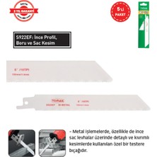Tomax Tilki Kuyruğu 150 mm (Metal) S922EF (5 Adet)