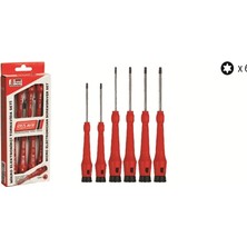 Cer-Pa Elektronikçi Torx Tornavida Seti 6 Parça (5306)