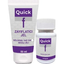 Tiklad Quickf Bölgesel Jel 50 ml + Quickf 15'li