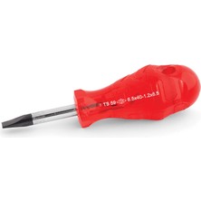 İzeltaş Topaç Tornavida 6.5X40 mm Düz (10 Adet)