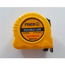 Fisco Çelik Metre Double-Lock 5 M/25 mm Dl (12 Adet)
