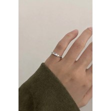 OkkoStore Serçe Parmak Kesme Taş Yüzük