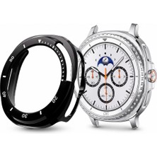 Sneezy Samsung Watch 8 Classic 46MM Ile Uyumlu Kasa Uyumlu Kılıf Sert Pc Kasa Koruyucu Kılıf
